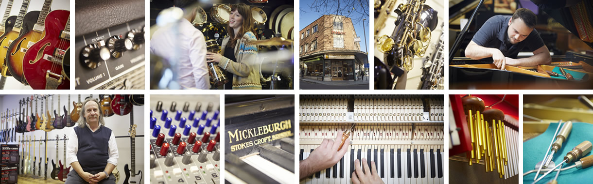 about mickleburgh musical instruments