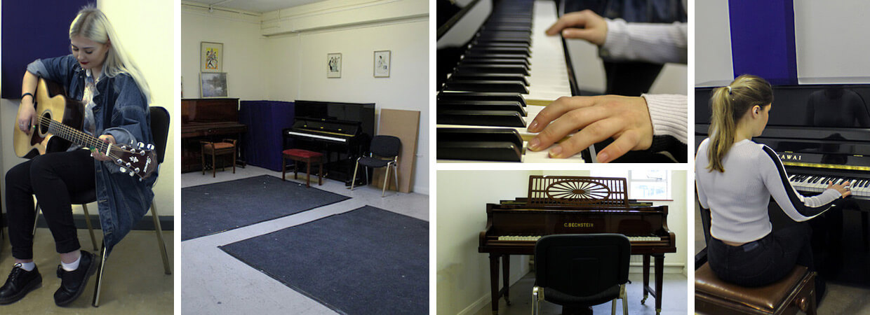 Music practice and teaching rooms in bristol