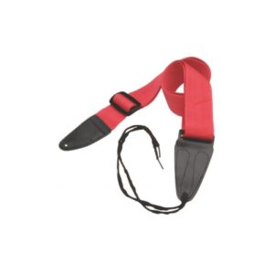 On Stage GSA10RD Red Webbing Guitar Strap