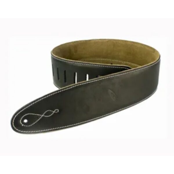 Leathergraft Pro Reversible Brown Leather Guitar Strap