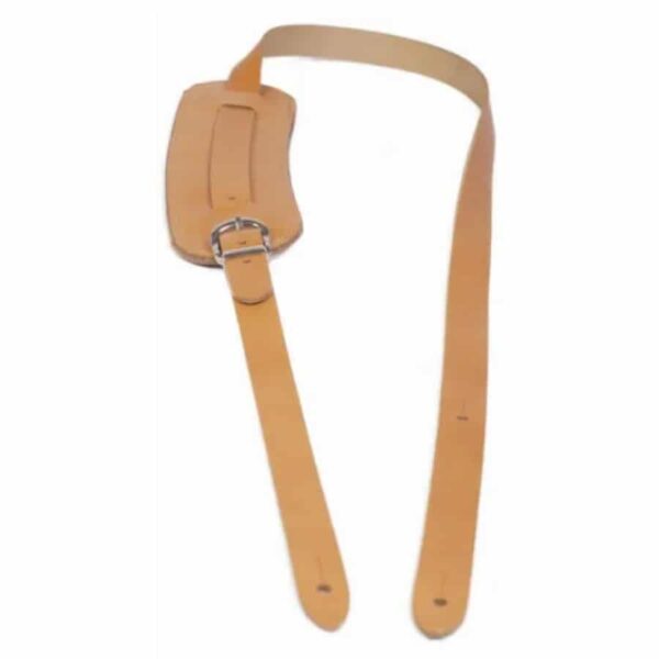 Leathergraft Vintage Style Tan Leather Guitar Strap