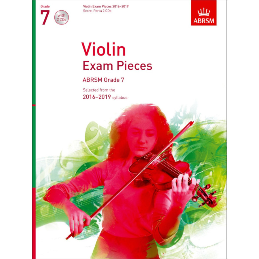 ABRSM Violin Grade 7 Pieces, S/P/CD (2016-2019)