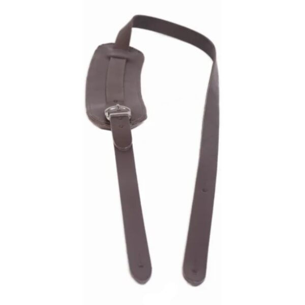 Leathergraft Vintage Style Leather Guitar Strap, Brown