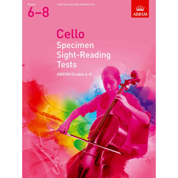 Cello Grades 6-8 Spec S-R Tests (ABRSM)