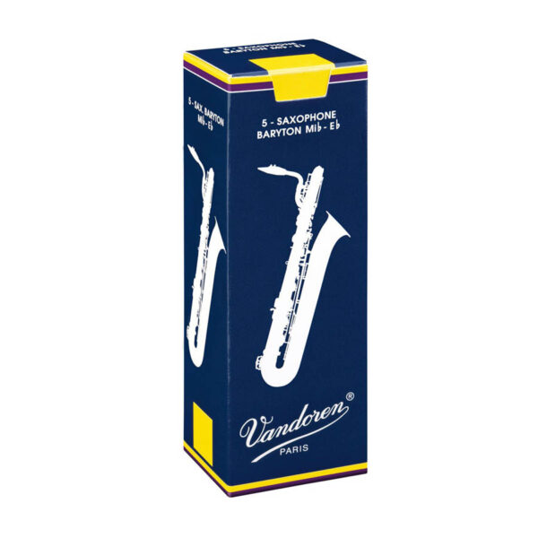 Vandoren Traditional Bari Sax Reed, Strength 2.5, (Single)