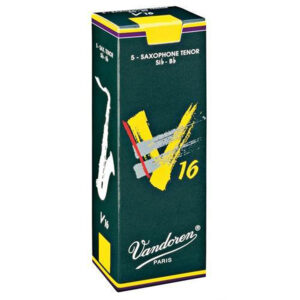 Vandoren V16 Tenor Saxophone Reed, Strength 3 (Single)