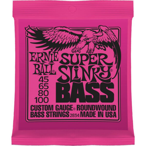 Ernie Ball Super Slinky 45-100 Bass Set