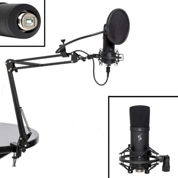 Stagg SUM45-SET Pod-Cast Microphone