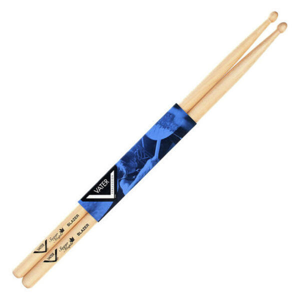 Vater Sugar Maple Blazer Drum Sticks, Wood Tip