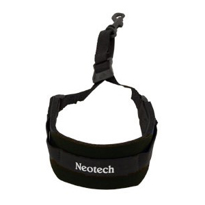 Neotech Saxophone Strap, Regular, Swivel Hook, Black