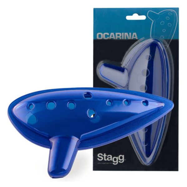 Stagg OCA-PL-BL Plastic Blue Ocarina