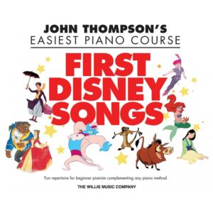 Thompsons Easiest Piano Course: First Disney Songs