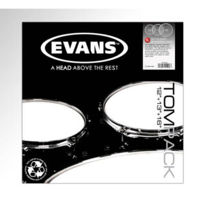 Evans G1 Clear, Standard Tom Pack