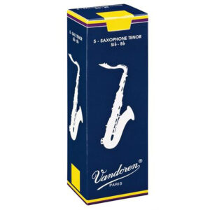 Vandoren Traditional Tenor Saxophone Reed, Strength 2.5 (Single)