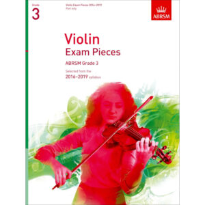 ABRSM Violin Grade 3 Pieces, Part Only (2016-2019)