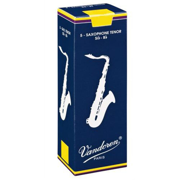 Vandoren Traditional Tenor Saxophone Reed, Strength 3.5 (Single)