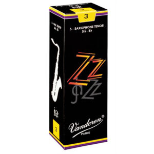 Vandoren ZZ Tenor Saxophone Reed, Strength 3, (Single)