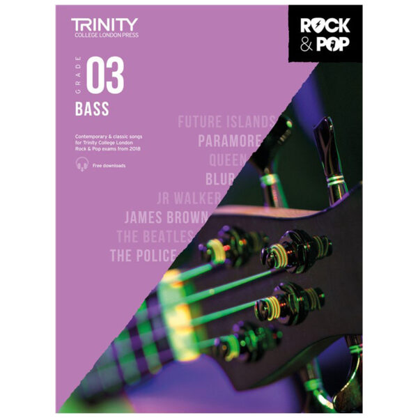 Trinity Rock & Pop 2018 Bass Grade 3