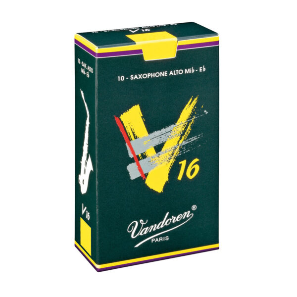 Vandoren V16 Alto Saxophone Reed, Strength 2, (Single)
