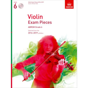 ABRSM Violin Grade 6 Pieces, S/P/CD (2016-2019)