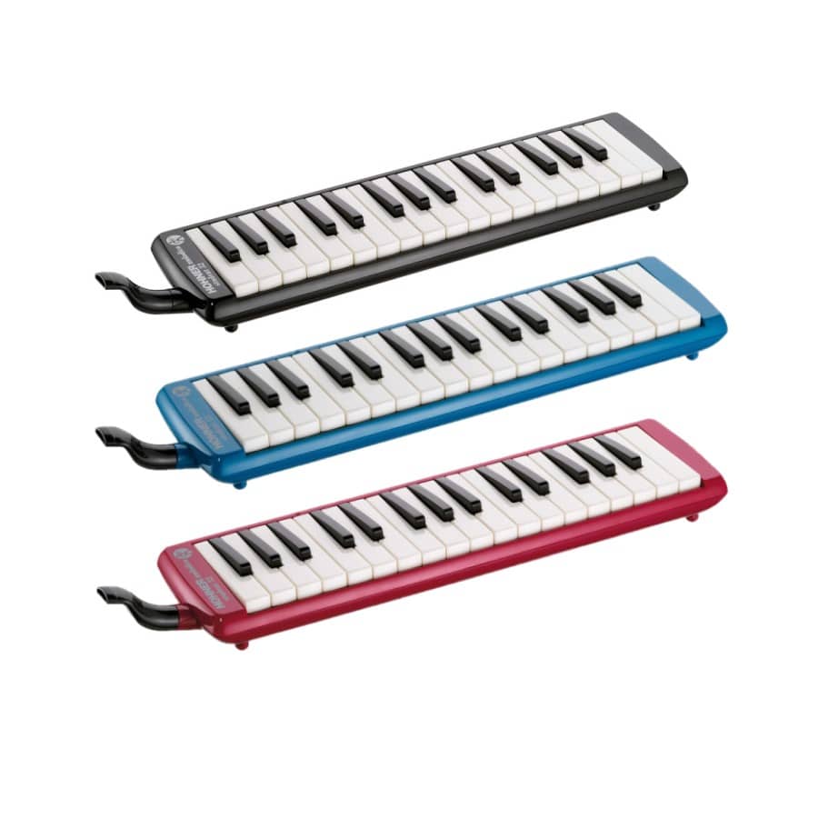 Melodica red Musical Instrument Small Size Comfortable Ergonomic Beginner for Music Enthusiast Music Practice Playing 