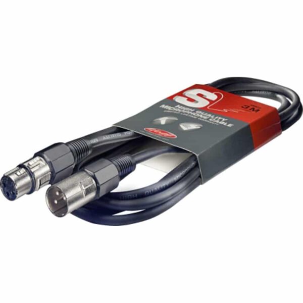 Stagg 3m XLR-XLR Microphone Lead