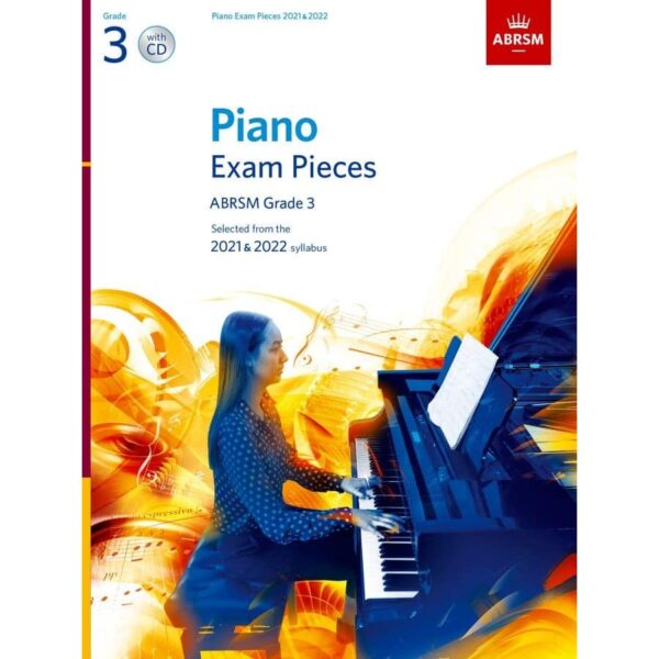 ABRSM Piano Exam Pieces Grade 3 2021-2022 with CD