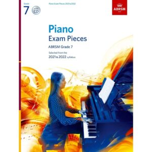 ABRSM Piano Exam Pieces Grade 7 2021-2022 with CD