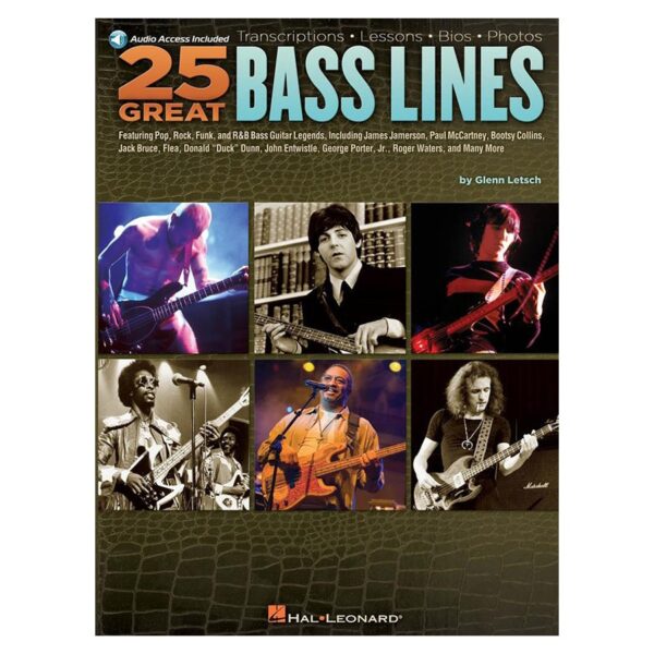 25 Great Bass Lines (Guitar Tab)