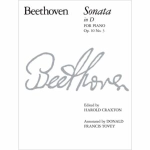 Beethoven: Piano Sonata in D, Op. 10 No. 3