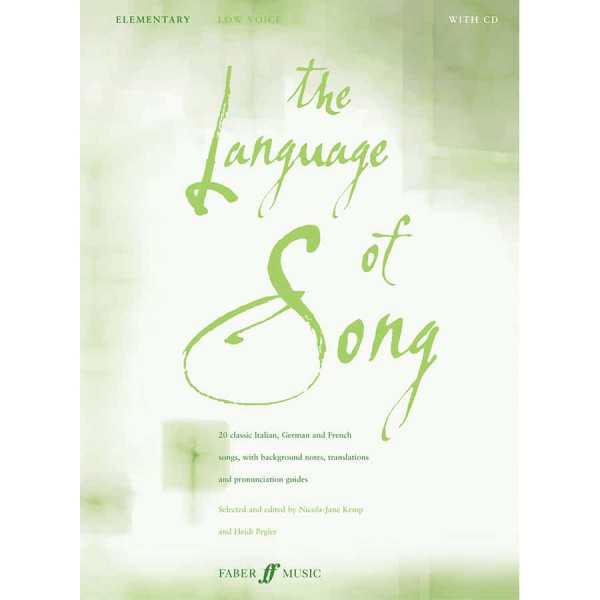 The Language of Song: Elementary (Low Voice)
