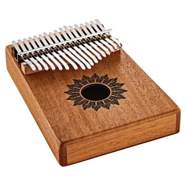 Meinl Sonic Energy KL1708H Sound Hole Kalimba C Major 17-Notes, Mahogany Matte