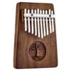Meinl Sonic Energy KL1001TOL Solid 'Tree of Life' Kalimba 10-Notes, Black Walnut