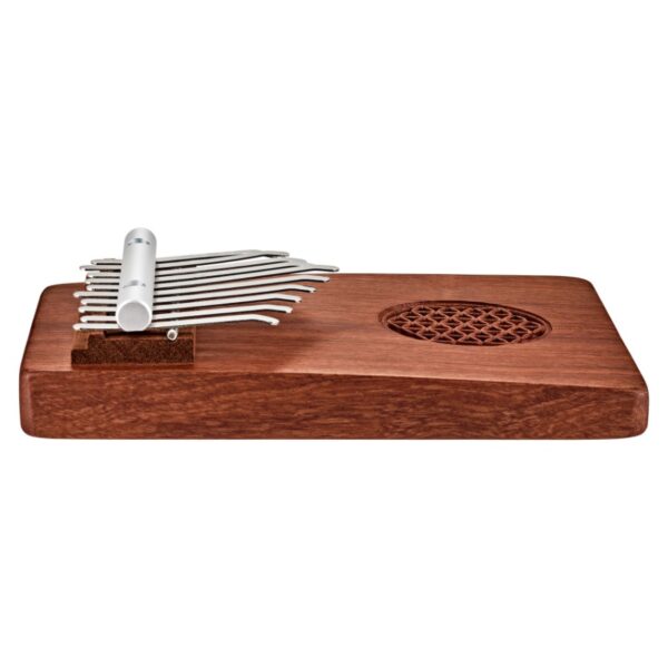 Meinl Sonic Energy KL1002FOL Solid 'Flower of Life' Kalimba 10-Notes, Zambesi Redwood - Image 4