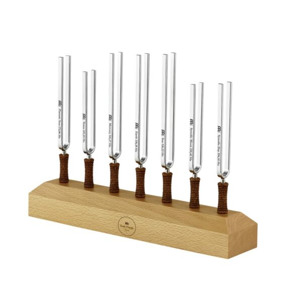 Meinl Sonic Energy Chakra 7 Tuning Fork Set, with Stand