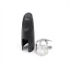 Rico Ligature and Cap, Tenor Saxophone (Hard Rubber), Nickel