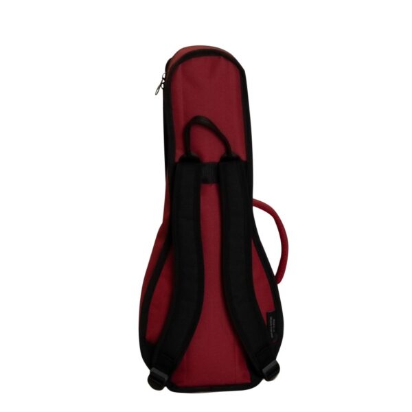 Ritter Flims 5mm Padded Soprano Ukulele Bag, Spicey Red - Image 3