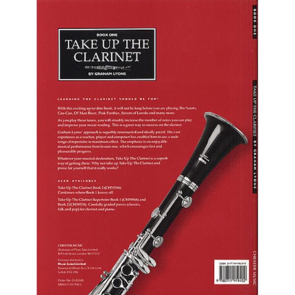 Take up the Clarinet Book 1 (Graham Lyons) - Image 2