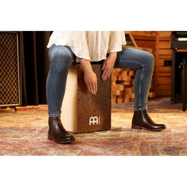 Meinl Snarecraft SC80BW Cajon, Burl Wood - Image 8