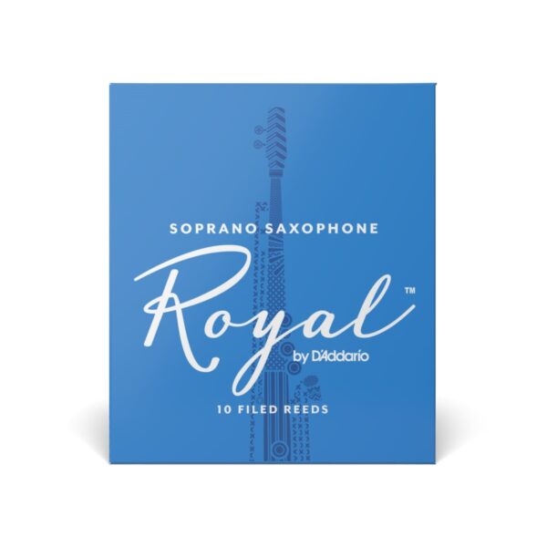 Royal by D'Addario Soprano Sax Reeds, Strength 2.5, (Single)