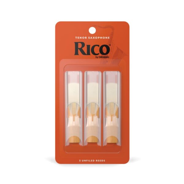 Rico by D'Addario Tenor Sax Reeds, Strength 1.5, 3-pack