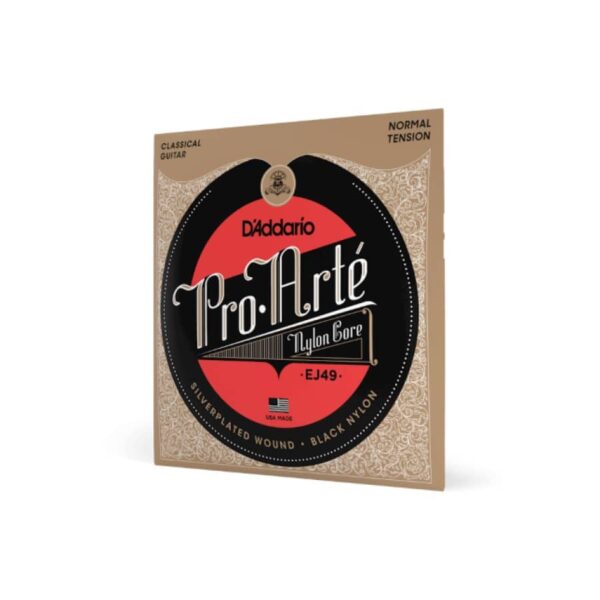 D'Addario, Pro-Arte Black Classical Guitar Strings, EJ49, Normal Tension - Image 2