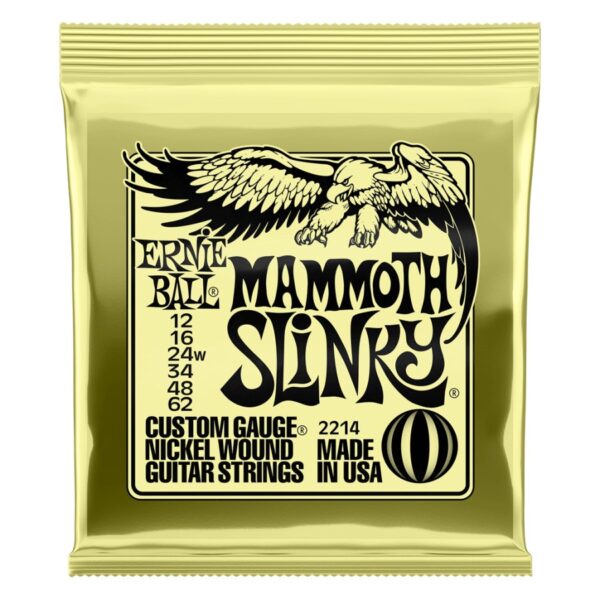 Ernie Ball Mammoth Slinky 12-62 Electric Set