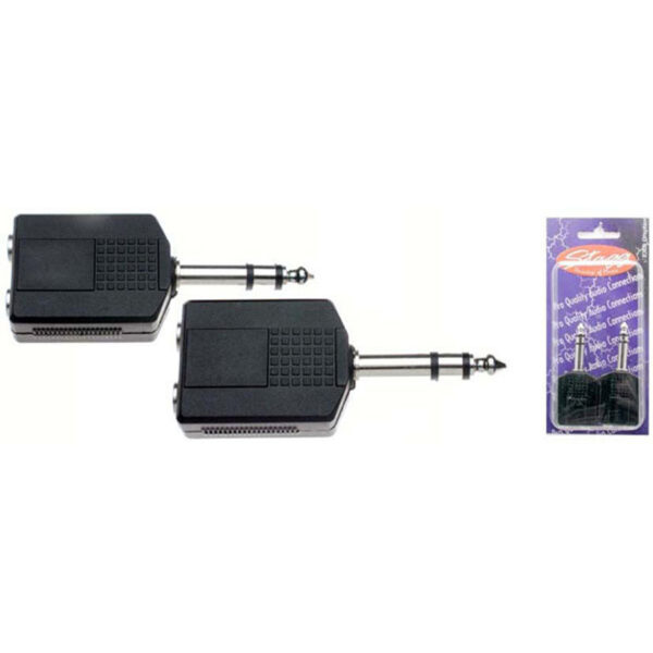 Stagg AC-PMS2PFH 2 Jack to Stereo Jack Adapter