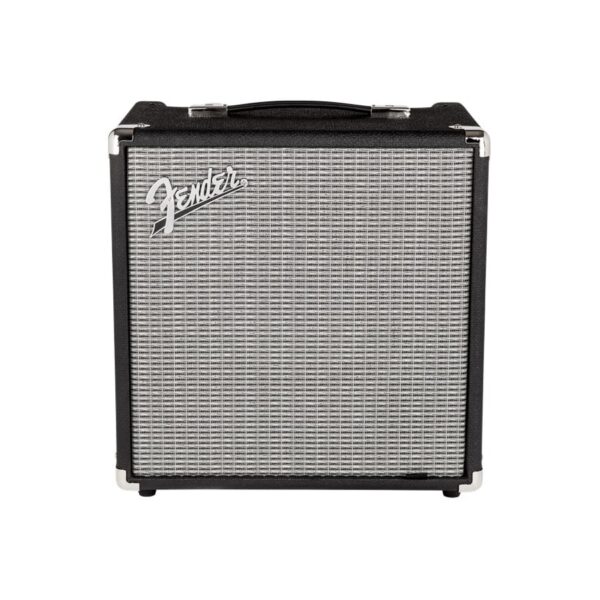 Fender Rumble 25 (V3) Bass Amp, Black/Silver
