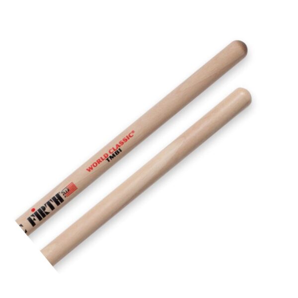 Vic Firth TMB1 World Classic Timbale Drum Sticks, Hickory