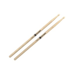 Promark Classic Attack 5A Shira Kashi Oak Drum Sticks, Oval Wood Tip