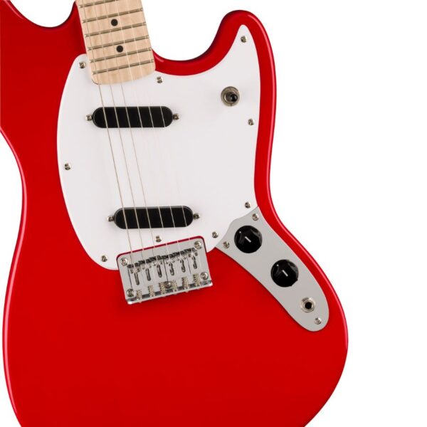 Squier Sonic Mustang, Torino Red - Image 3