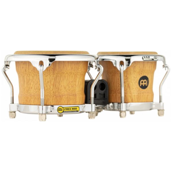 Meinl Free Ride Mini Wood Bongos, Super Natural - Image 3