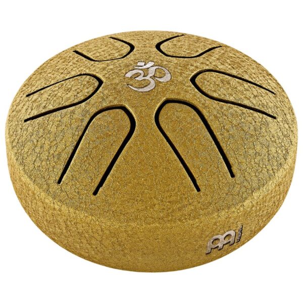 Meinl PSTD3GOM Pocket Steel Tongue Drum, Gold (A Major, 6-Notes) - Image 3